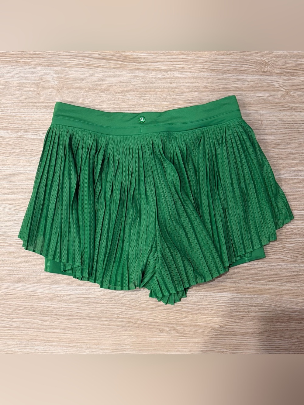 Lululemon Ace Advantage High-Rise Pleated Tennis Short 2" Sz Medium